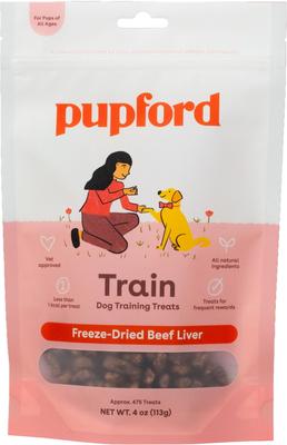 Show full view: Pupford Beef Liver + Chicken Training Freeze-Dried Dog Treats slide 2 of 10