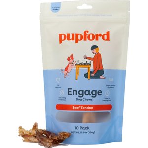 Pupford Beef Tendon Dog Chews, 10 count