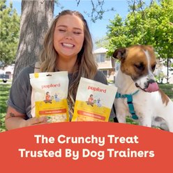 Pupford Cheddar Crunchies Human-Grade Single Ingredient Cheddar Cheese Flavored Crunchy Dog Treats, 0.75-oz bag slide 2 of 5