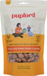 Pupford Chicken & Sweet Potatoes Natural Freeze-Dried Dog Treats, 8-oz pouch