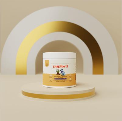 Show full view: Pupford Gut Health & Immunity Peanut Butter & Jelly Flavored Soft Chew Digestive Support Supplement for Puppies, 60 count slide 5 of 8