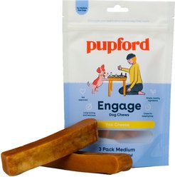 Pupford Himalayan Yak Cheese Medium Dog Chew, 3 count