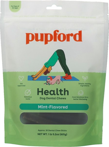 Pupford Mint Flavored Dental Dog Treats