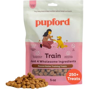 Pupford Peanut Butter Limited-Ingredient Training Dog Treats, 5-oz bag