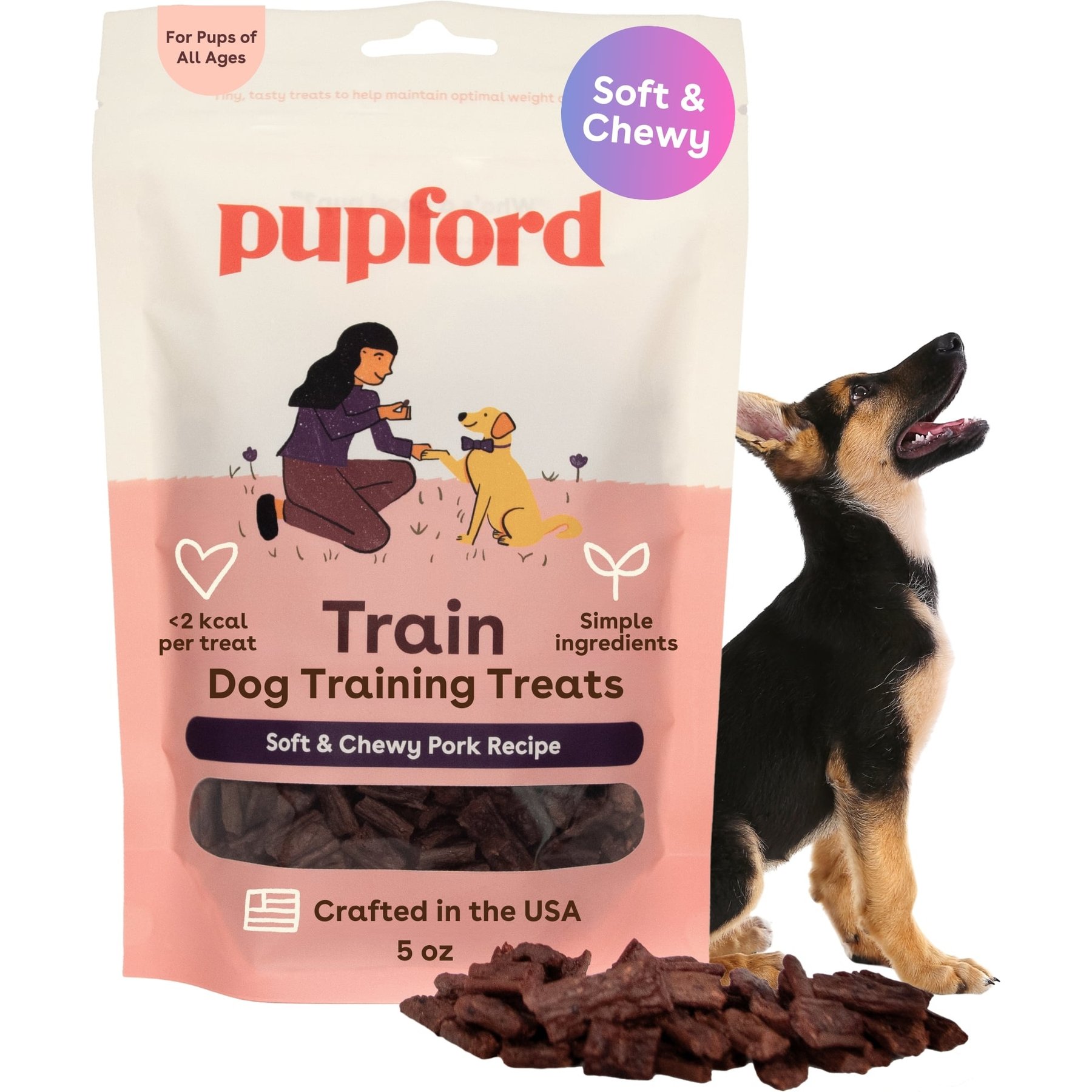 Pupford Pork Soft & Chewy Training Dog Treats