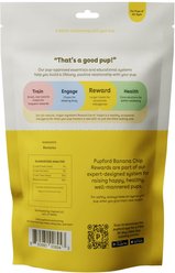 Pupford Reward Banana Chips Natural Freeze-Dried Dog Treats, 6-oz bag slide 2 of 6