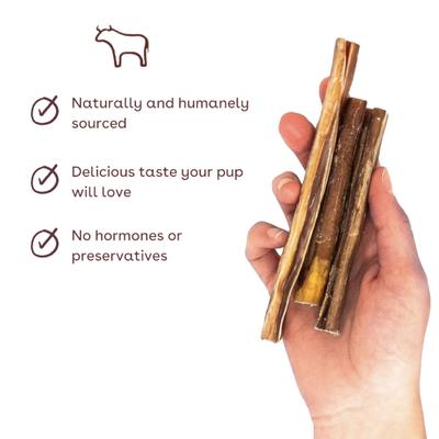 Show full view: Pupford Skinny Bully Stick Dog Chews, 5-oz bag slide 4 of 11