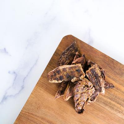 Show full view: Pupford Steak Strips Beef Limited Ingredient Jerky Dog Treats, 10-oz bag slide 7 of 9