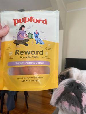 Show full view: Pupford Sweet Potato Natural Jerky Dog Treats, 4-oz bag slide 8 of 10