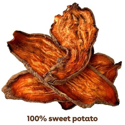 Show full view: Pupford Sweet Potato Natural Jerky Dog Treats, 4-oz bag slide 6 of 10