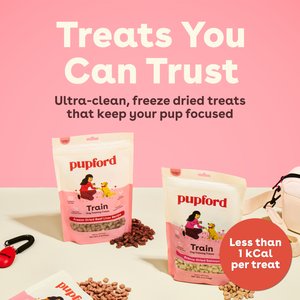 Pupford Train Beef Liver Natural Freeze-Dried Dog Treats, 4-oz bag