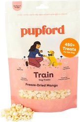 Pupford Train Mango Natural Freeze-Dried Dog Treats, 2-oz pouch