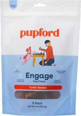 Show full view: Pupford Turbo Tendon Dog Chews, 5 count slide 7 of 9