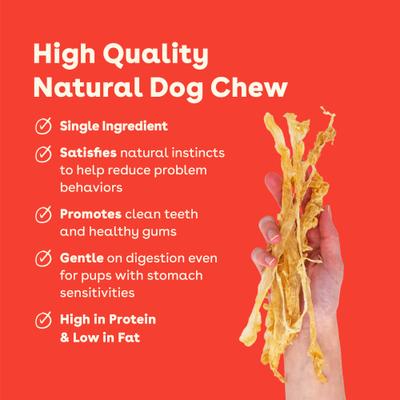 Show full view: Pupford Turkey Tendons Dog Chews, 10 count slide 4 of 11