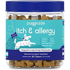 PupGrade Itch & Allergy Supplement for Dogs, 60 count