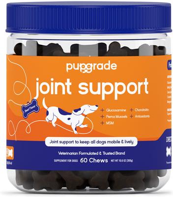 Show full view: PupGrade Joint Support Supplement for Dogs, 60 count slide 1 of 8