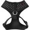 Show in main carousel: Puppia Dotty Print Polyester Back Clip Dog Harness, Black Dotty, Medium: 14.2 to 22.8-in chest slide 7 of 11