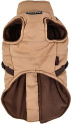 Puppia Mountaineer II Coat Dog Harness, Beige, Large: 18.9-in chest slide 2 of 4