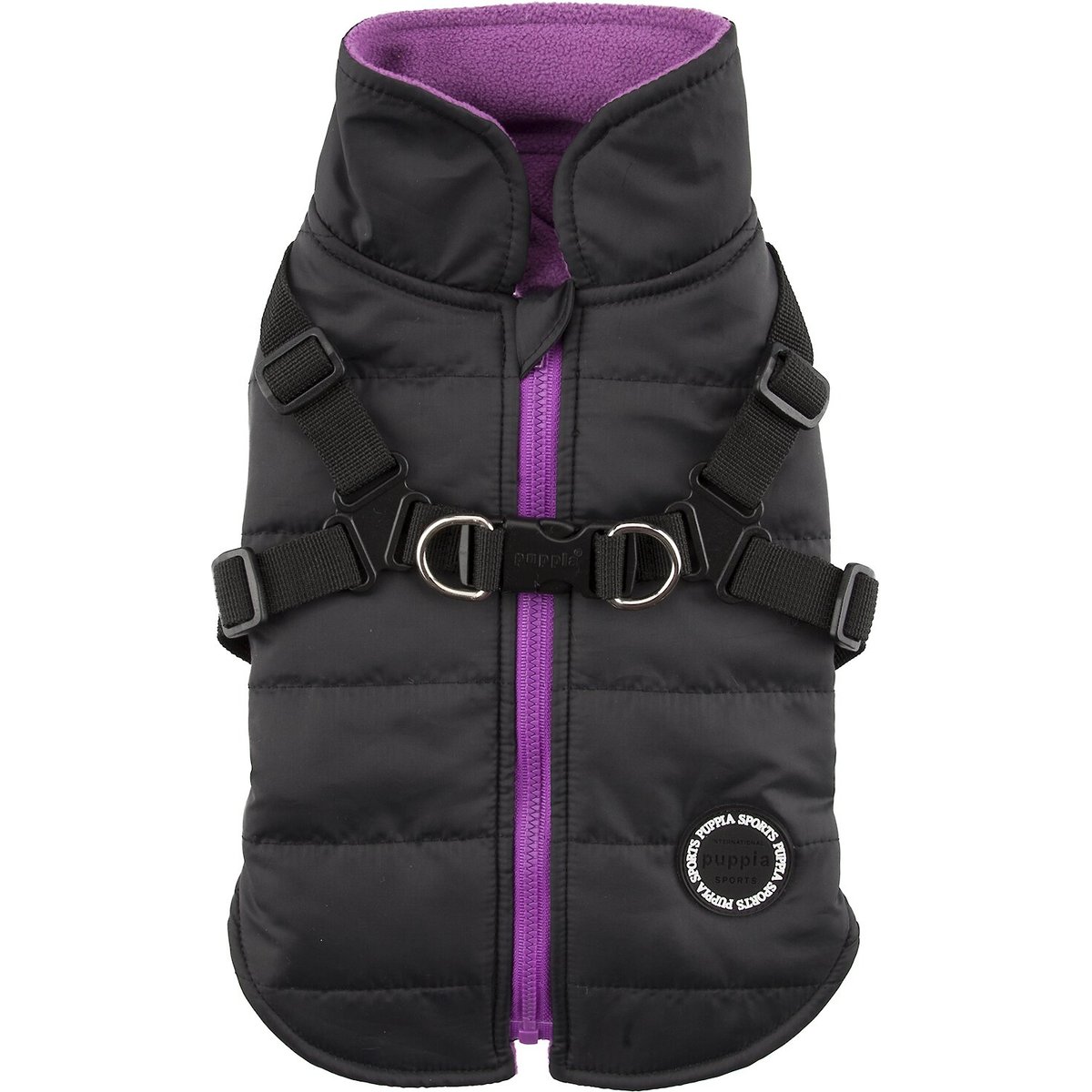 Puppia Mountaineer II Coat Dog Harness, Black, X-Large: 22.8-in chest