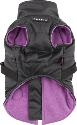 Show full view: Puppia Mountaineer II Coat Dog Harness, Black, X-Large: 22.8-in chest slide 2 of 5