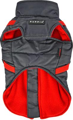 Show full view: Puppia Mountaineer II Coat Dog Harness, Gray, Large: 18.9-in chest slide 2 of 5