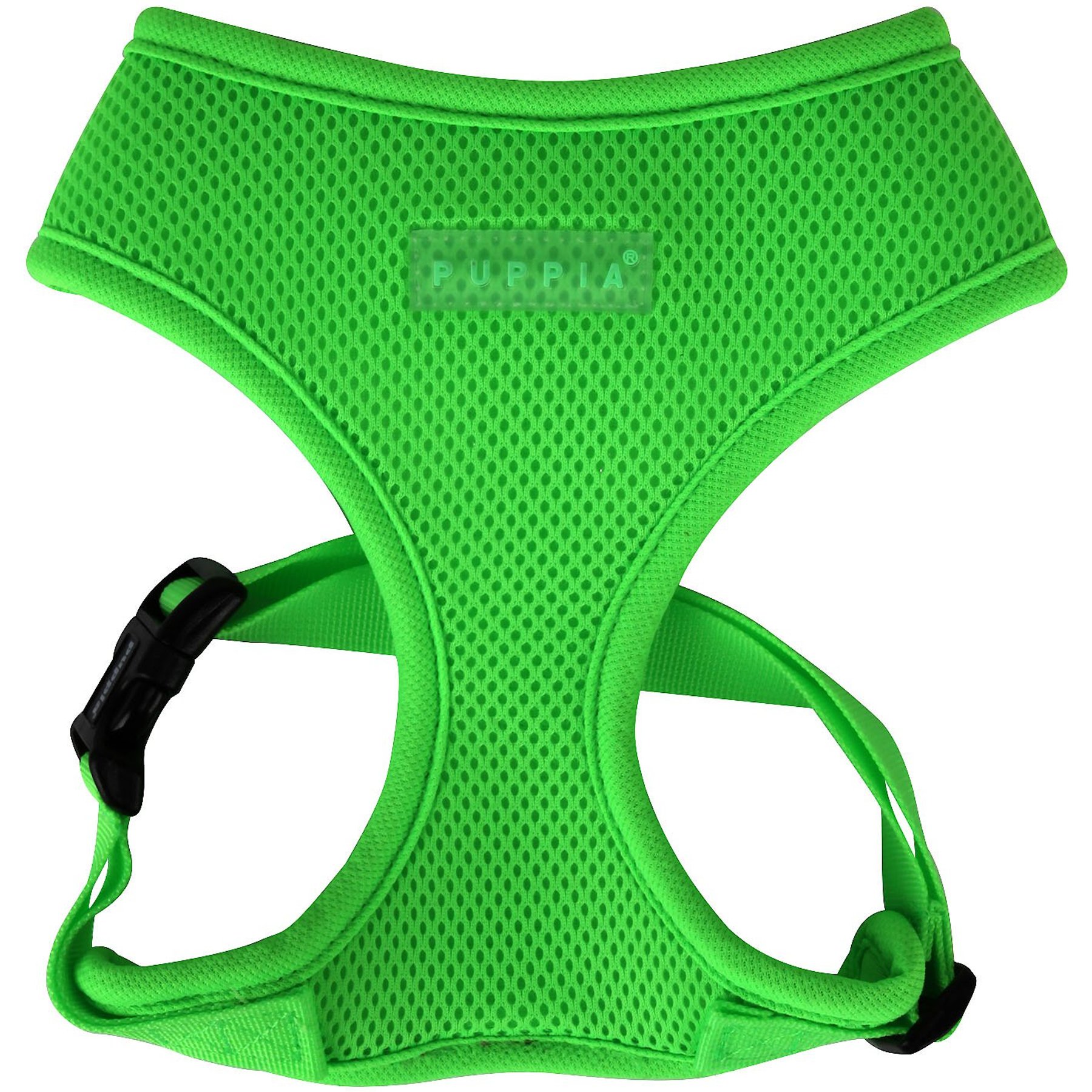 Puppia Neon Soft Dog Harness, Green, X-Large