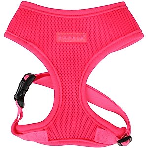 Puppia Neon Soft Dog Harness, Pink, Medium