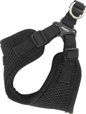 Show full view: Puppia Soft C Dog Harness, Black, Large: 15.4 to 17.3-in chest slide 2 of 6