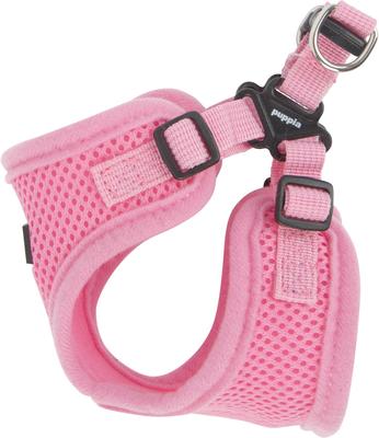 Show full view: Puppia Soft C Dog Harness, Pink, Medium: 14.2 to 15.4-in chest slide 2 of 6