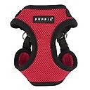 Puppia Soft C Dog Harness, Red, Medium: 14.2 to 15.4-in chest