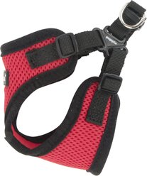 Puppia Soft C Dog Harness, Red, Medium: 14.2 to 15.4-in chest slide 2 of 5