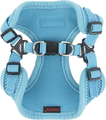 Show full view: Puppia Soft C Dog Harness, Sky Blue, Medium: 14.2 to 15.4-in chest slide 3 of 6