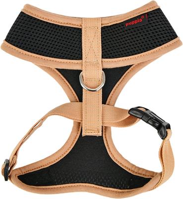 Show full view: Puppia Soft II Dog Harness, Black, Large: 19 to 26-in chest slide 2 of 5