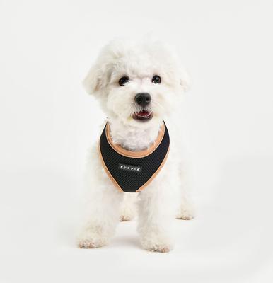 Show full view: Puppia Soft II Dog Harness, Black, Large: 19 to 26-in chest slide 3 of 5