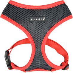 Puppia Soft II Dog Harness, Gray, Small: 13 to 18-in chest