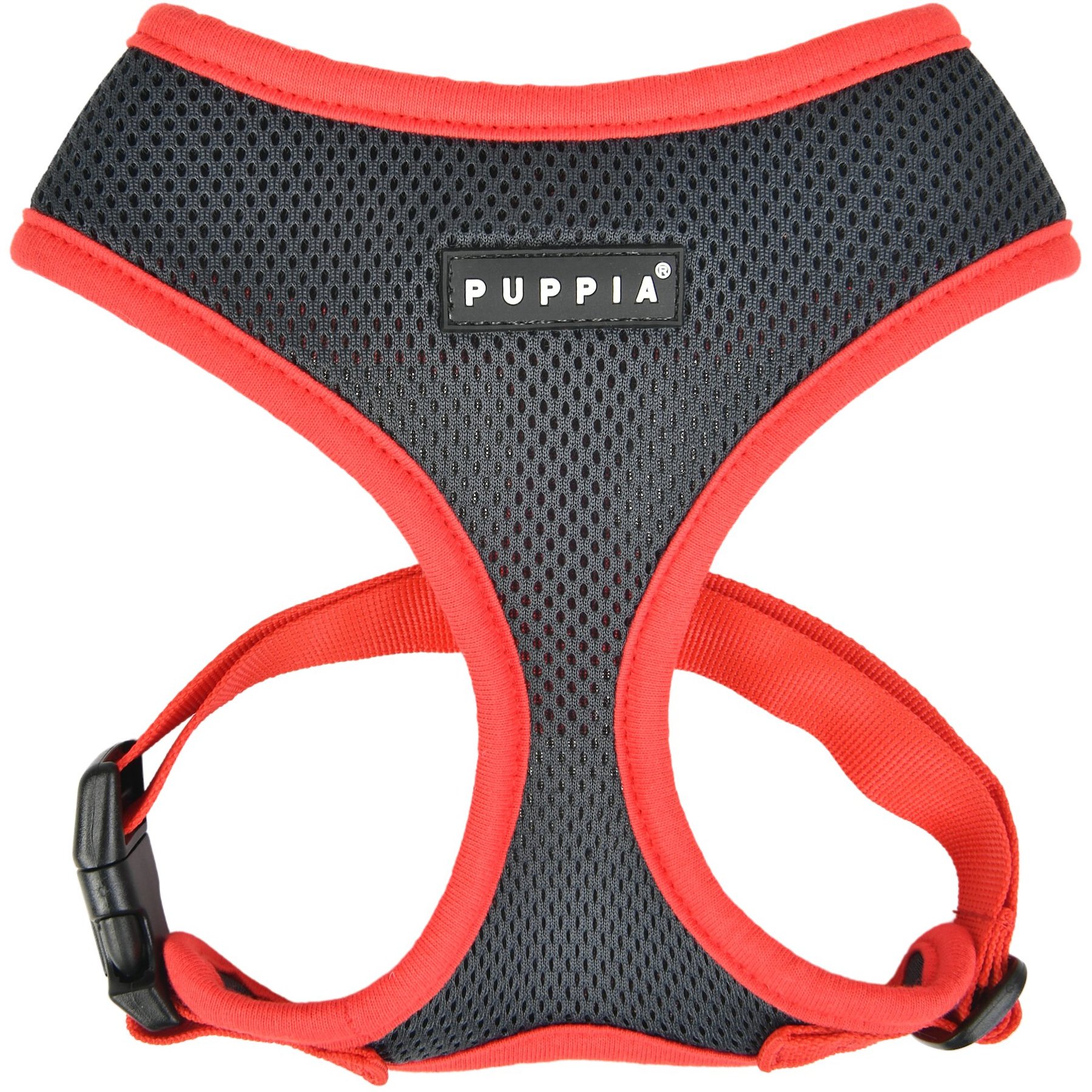 Puppia Soft II Dog Harness, Gray, Small: 13 to 18-in chest