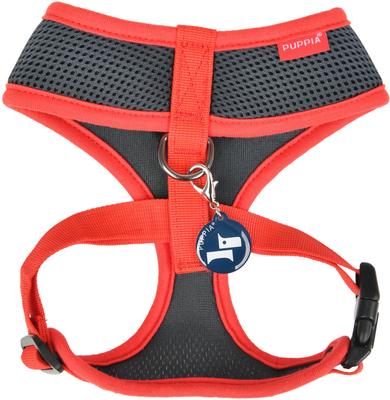 Show full view: Puppia Soft II Dog Harness, Gray, Small: 13 to 18-in chest slide 3 of 6