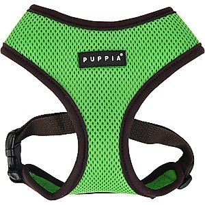 Puppia Soft II Dog Harness, Green, X-Large: 23 to 32-in chest
