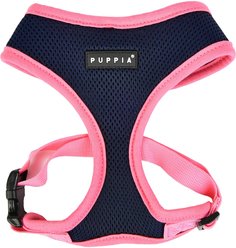 Puppia Soft II Dog Harness, Navy, Medium: 17 to 23-in chest