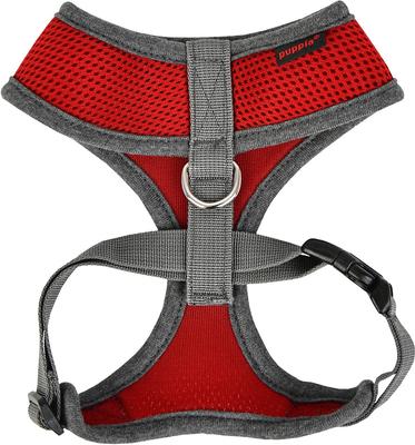 Show full view: Puppia Soft II Dog Harness, Wine, Large: 19 to 26-in chest slide 2 of 5