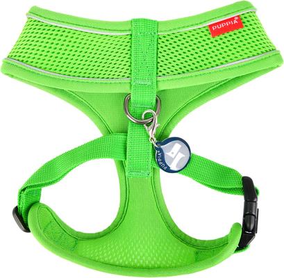 Show full view: Puppia Soft Pro Dog Harness, Green, Medium: 17 to 23-in chest slide 3 of 6