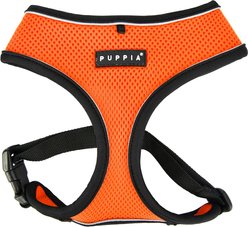 Puppia Soft Pro Dog Harness, Orange, Medium: 17 to 23-in chest