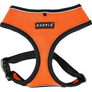 Puppia Soft Pro Dog Harness, Orange, Medium: 17 to 23-in chest