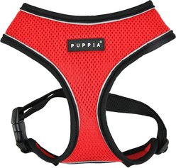 Puppia Soft Pro Dog Harness, Red, Medium: 17 to 23-in chest