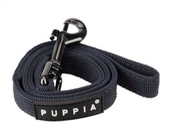 Puppia Two-Tone Polyester Dog Leash, Gray, Medium: 3.94-ft long, 0.6-in wide