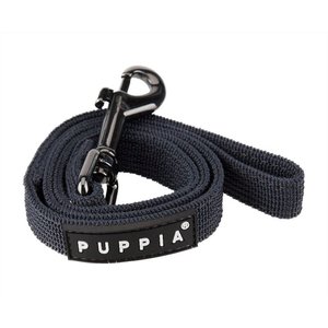 Puppia Two-Tone Polyester Dog Leash, Gray, Small: 3.81-ft long, 0.4-in wide