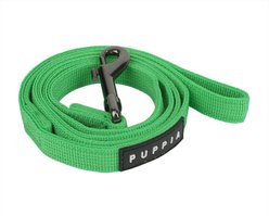 Puppia Two-Tone Polyester Dog Leash, Green, Medium: 3.94-ft long, 0.6-in wide