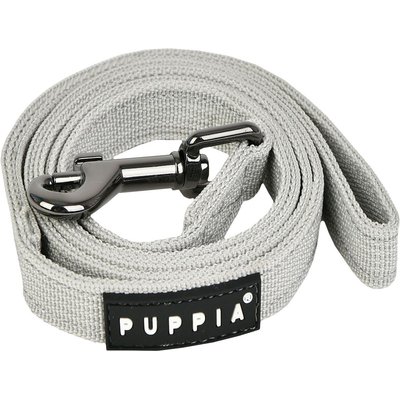 Puppia Puppia Two-Tone Polyester Dog Leash, Light Grey, Small: 3.81-ft long, 0.4-in wide