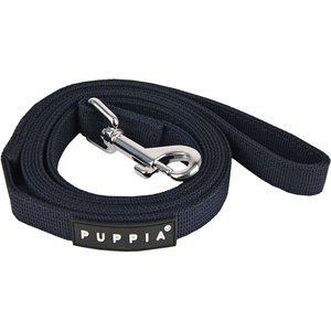 Puppia Two-Tone Polyester Dog Leash, Navy, Large: 4.59-ft long, 0.8-in wide