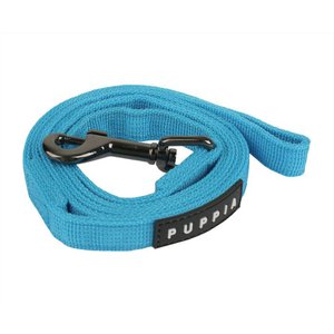 Puppia Two-Tone Polyester Dog Leash, Sky Blue, Large: 4.59-ft long, 0.8-in wide